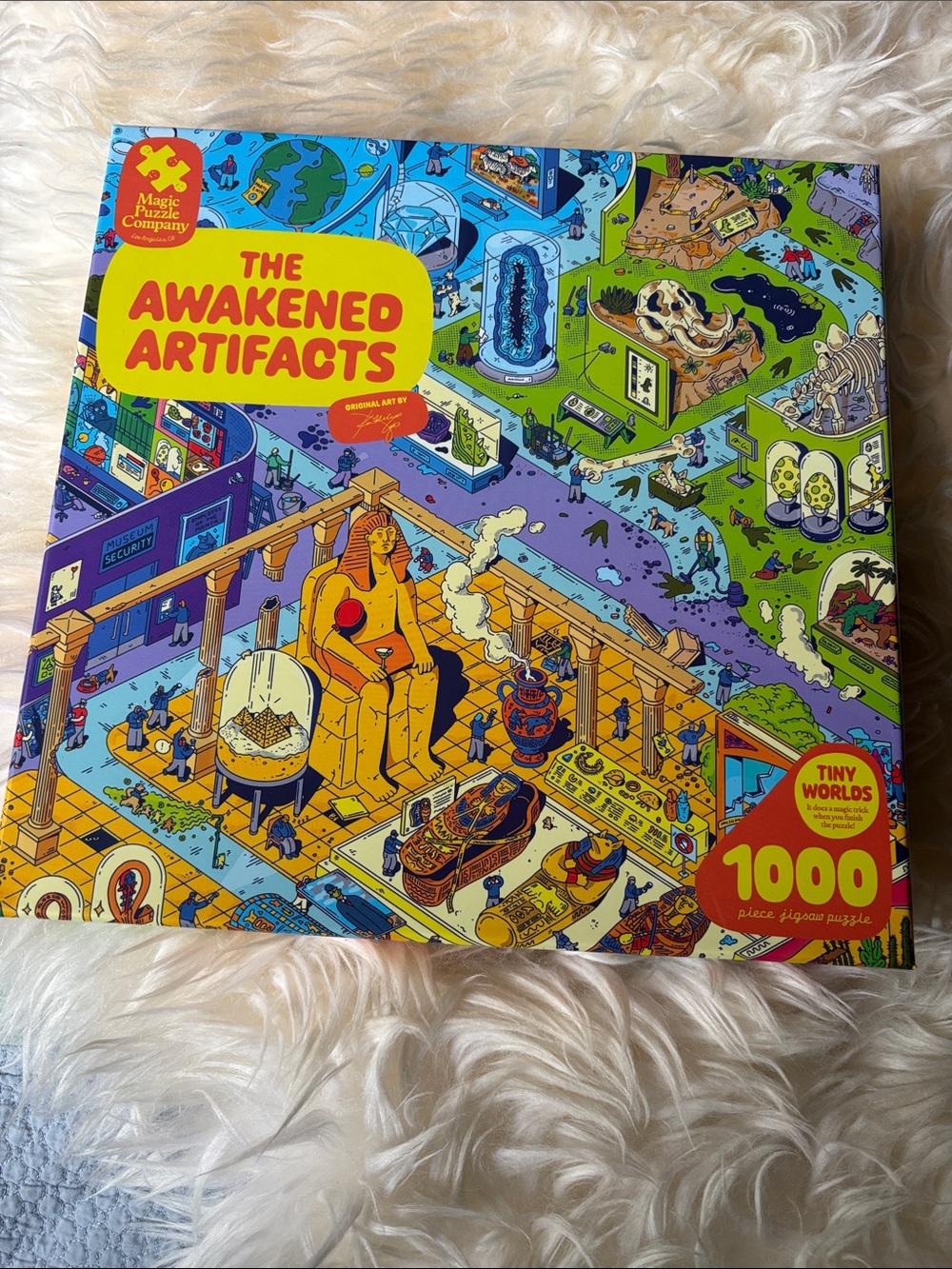 The Awakened Artifacts 1000-Piece Jigsaw Puzzle - Blue/Green